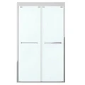 Душевая дверь в нишу Bravat Stream 120x200см BD120.4203S профиль хром, стекло прозрачное