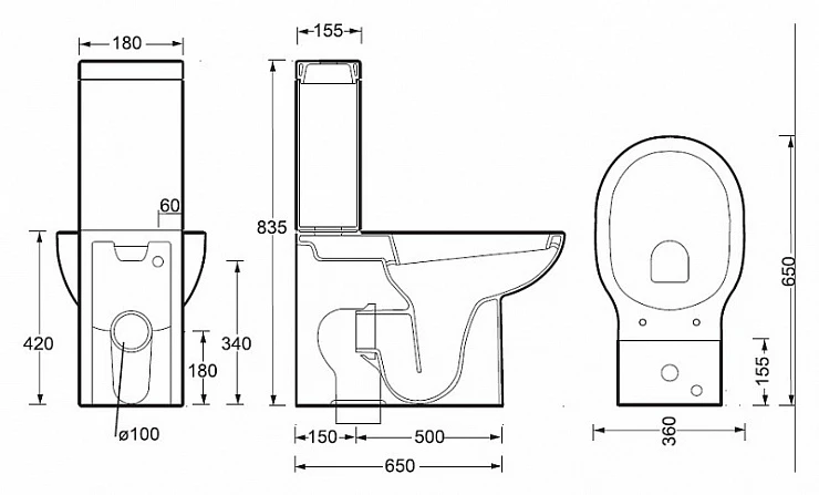 Бачок для унитаза BelBagno Bingo BB548T