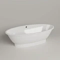 Ванна из искусственного камня ESSE JAMBA 188x94 EJAM1880 белая глянцевая