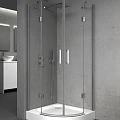 Душевой уголок Golden Frog 90x90см 6K1025 профиль хром, стекло прозрачное