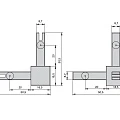 Уголок соединительный Cezares 3D Cadro 82795.0033 черный