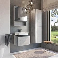 Зеркало-шкаф Comforty Эдинбург 60 00-00002043CF бетон светлый