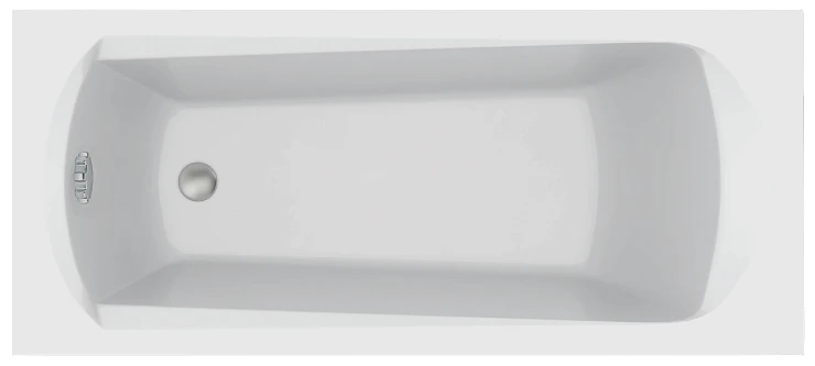 Акриловая ванна C-bath Clio 120x70 CBQ003001 белая глянцевая