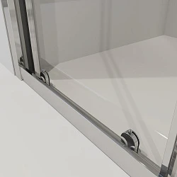 Душевой уголок Niagara Nova 100x90см NG-62-10A-A90 профиль хром, стекло прозрачное