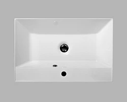 Тумба с раковиной BelBagno Marino 70 белая глянцевая