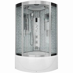 Душевая кабина Niagara Luxe 100x100см NGL-7710W профиль хром