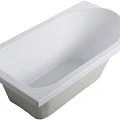 Акриловая ванна Aquanet West 130x70 00205300 белая глянцевая