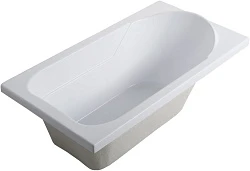 Акриловая ванна Aquanet West 130x70 00205300 белая глянцевая