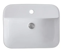 Раковина накладная Avimano Vision 1245120 белая глянцевая