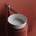 Раковина накладная Ceramica Nova Element CN6073 белая глянец