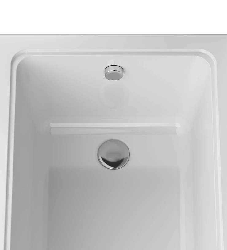 Акриловая ванна AM.PM Gem 170x70 W90A-170-070W-A белая глянцевая