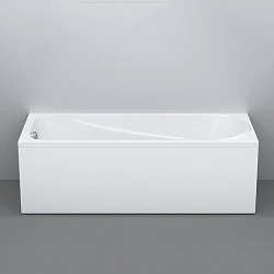 Акриловая ванна AM.PM Sense 150x70 W75A-150-070W-KL белая глянцевая