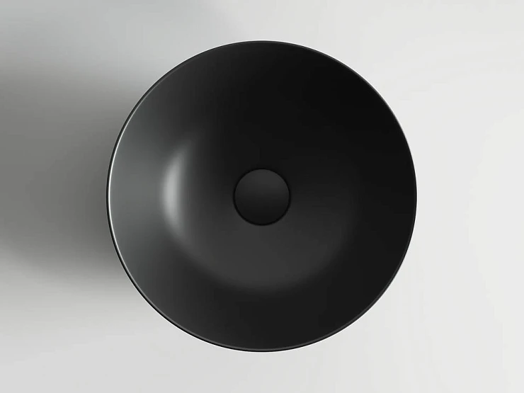 Раковина накладная Ceramica Nova Element CN6004 черная матовая