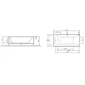 Каркас для ванны AM.PM Spirit W72A-170-070W-R2 серый