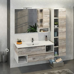 Тумба с раковиной Comforty Турин 120 00004137137CF дуб бежевый