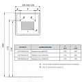 Зеркало Aquaton Соул 80 1A219302SU010 с подсветкой