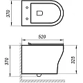 Унитаз подвесной BelBagno Acqua BB340CHR белый глянец