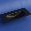 Раковина встраиваемая Ceramica Nova Sabo CN13003MB черная матовая
