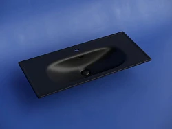 Раковина встраиваемая Ceramica Nova Sabo CN13003MB черная матовая