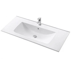 Комлпект мебели Art&Max Platino AM-Platino-1000-2C-SO-BM-Cer белый матовый