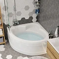 Акриловая ванна Vagnerplast Catalina mini 125x125 VPBA125CTM3X-04 белая глянцевая
