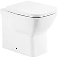 Унитаз приставной BelBagno Lago BB128CB крышка-сиденье BB128SC белый глянец
