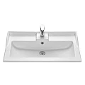 Раковина встраиваемая Aquaton Фабиа 80см 1A708031FB010 белая