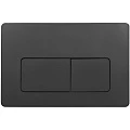 Кнопка смыва Veconi Flush V5 FLV5-B черная матовая