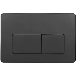 Кнопка смыва Veconi Flush V5 FLV5-B черная матовая