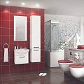 Тумба с раковиной Aquaton Ария 50 белая