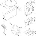 Душевой комплект AM.PM X-Joy FB85A10000 с внутренней частью, хром