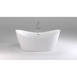 Акриловая ванна Black & White Swan SB104 180x80см 104SB00 белая глянцевая