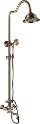 Душевая стойка Timo Nelson SX-1291/02 антик, бронза