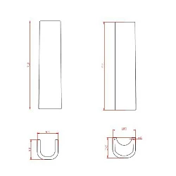 Пьедестал для раковины BelBagno LAGO BB128P