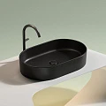 Раковина накладная Ceramica nova Element 600*380*122мм CN6048MB черная матовая