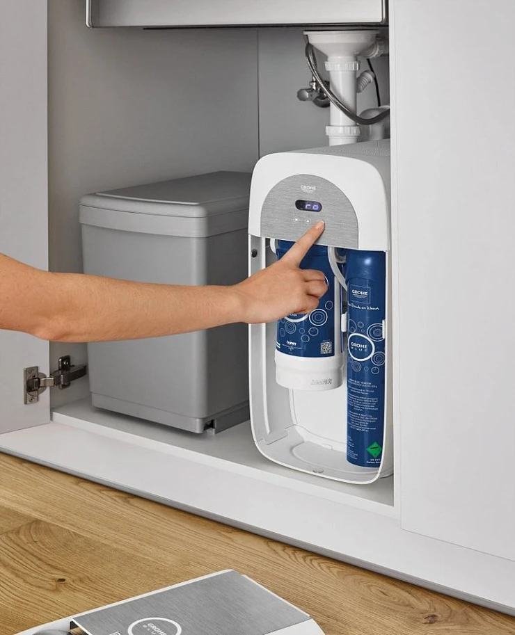 Смеситель для кухни Grohe Blue Home 31455000 хром