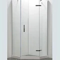 Душевой уголок Golden Frog 90x90см SRGF-535 с поддоном, профиль хром, стекло прозрачное