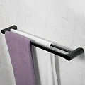 Полотенцедержатель Wasserkraft Glan K-5140 черный матовый