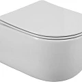 Унитаз подвесной Belbagno Soft-Tor BB084CH-TOR белый глянец
