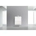 Тумба с раковиной BelBagno Pietra Mini 50 белая глянцевая