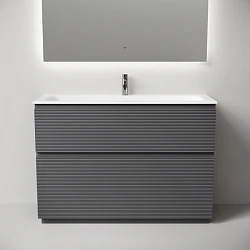 Тумба под раковину Sancos Folk Floor 120 FL120FGS напольная, Grey soft