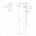 Гигиенический душ Abber Daheim AF8226G золото матовое