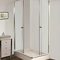 Душевой уголок Golden Frog 90x90см SRGF-050 (90) с поддоном, профиль хром, стекло прозрачное