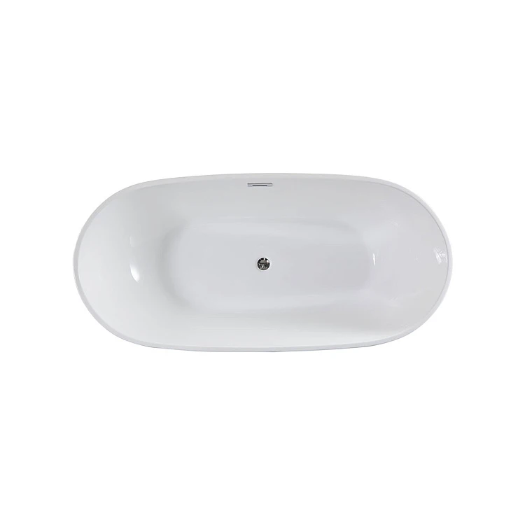 Акриловая ванна Vincea 170x81.5 VBT-408-1700 белая глянцевая