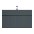 Тумба под раковину AM.PM Inspire 2.0 100 M50AFHX1003GM графит матовый