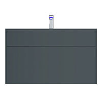 Тумба под раковину AM.PM Inspire 2.0 100 M50AFHX1003GM графит матовый