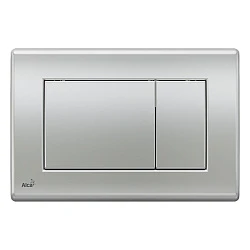Кнопка смыва AlcaPlast M272 хром матовая