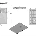 Душевой поддон Vincea 110х80см VST-4SR8011W белый