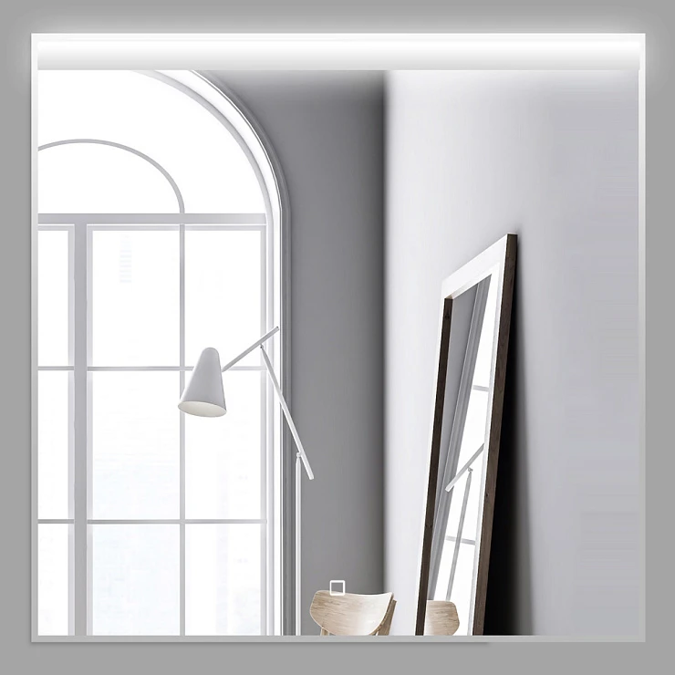 Зеркало BelBagno Uno 80 SPC-UNO-800-800-TCH с подсветкой