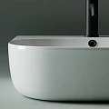 Раковина накладная Ceramica Nova Element CN5011 белая глянцевая